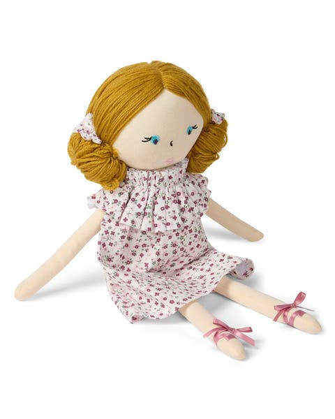 Baby "Luna" Cotton and Linen Rag Doll