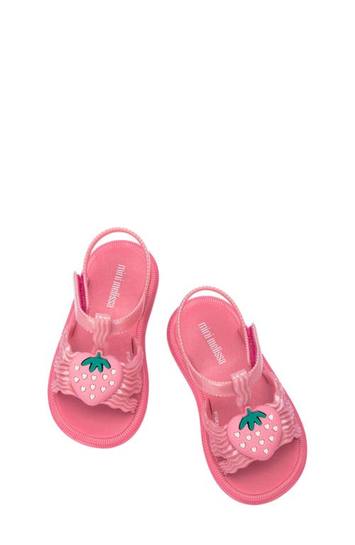 Mini Melissa Girls' Hip Sandals - Toddler, Little Kid In Pink/pearly Pink