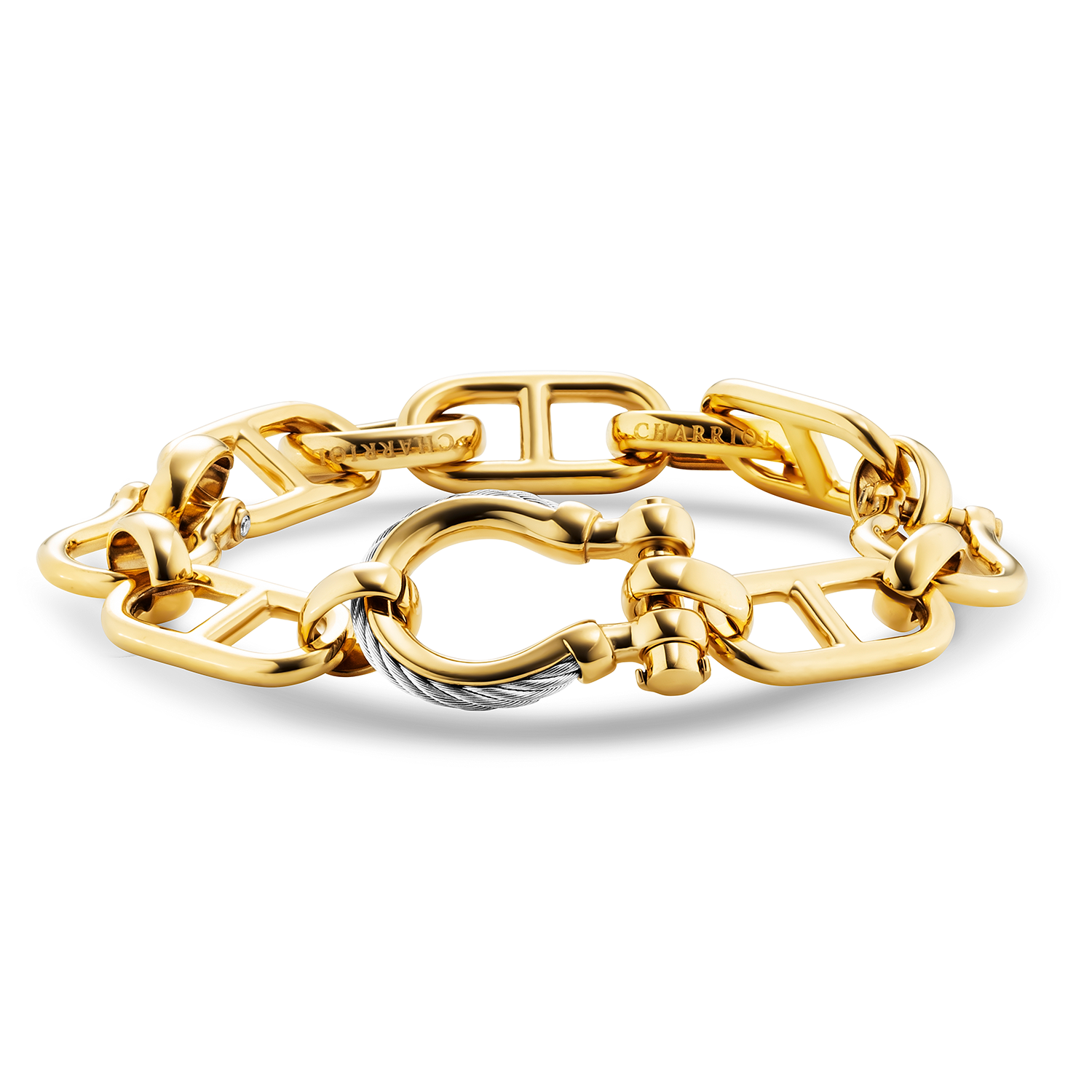 CHARRIOL St. Tropez Mariner Bracelet in Yellow Gold Pvd 
