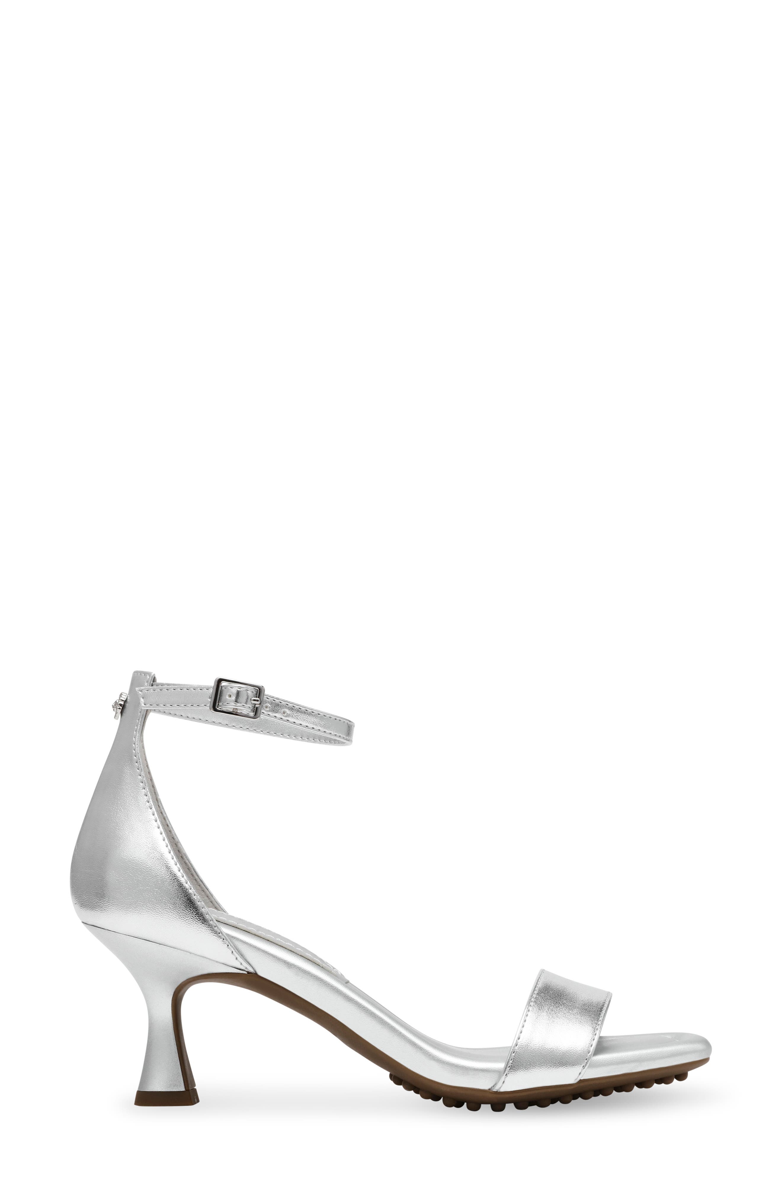 Anne Klein Jade Sandal, Alternate, color, Silver