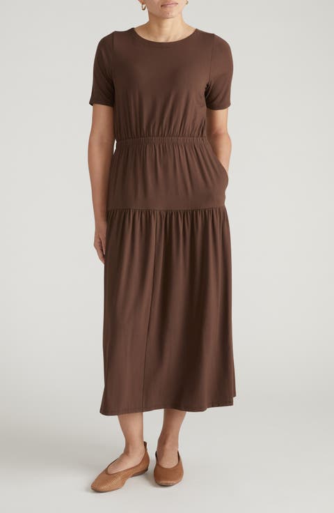 Thea Divine Jersey Midi Dress (Regular & Plus)