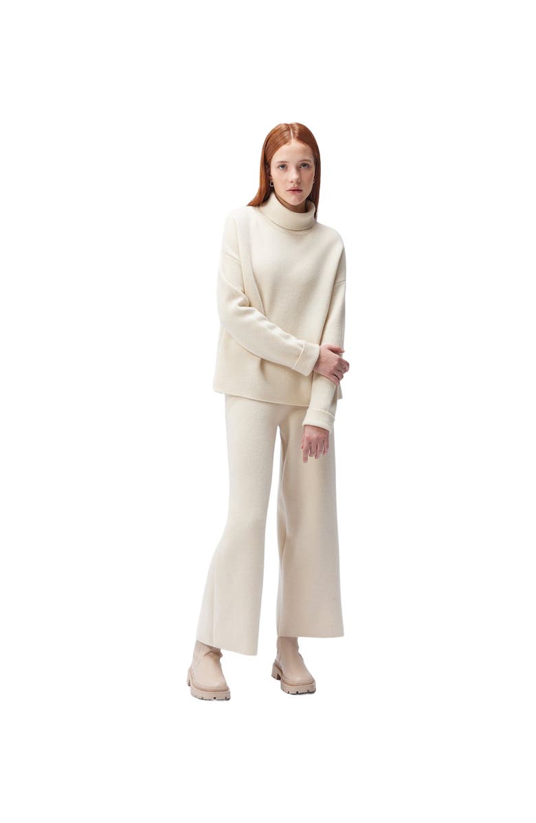 GOBI Mongolian Cashmere Cashmere Wide-Leg Pants, Main, color,