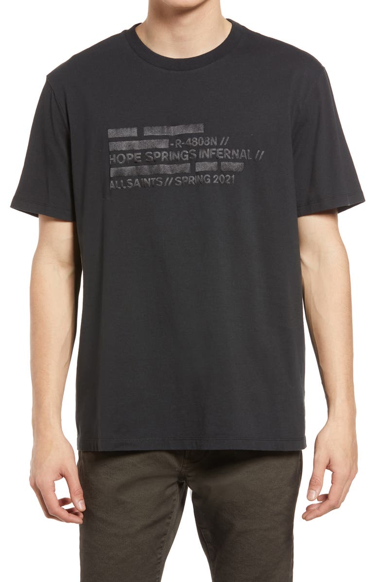 AllSaints Men's Silas Graphic Tee, Main, color, 