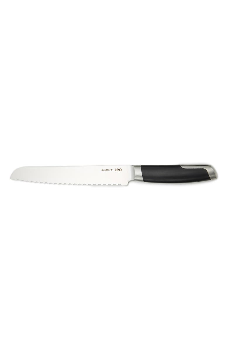 BergHOFF Leo Graphite 8-Inch Bread Knife, Main, color, Black