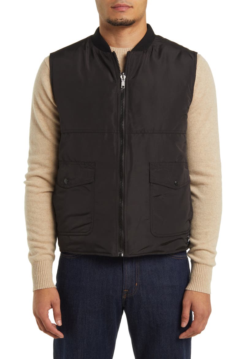 Reversible Quilted Down Vest, Alternate, color, CAMO