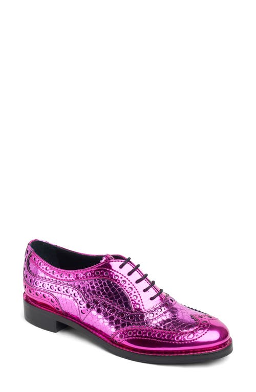 The Office Of Angela Scott Mr. Doubt Wingtip Oxford In Purple