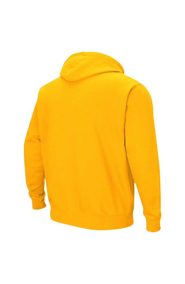 COLOSSEUM Men's Colosseum Gold Arizona State Sun Devils Arch & Logo 3.0 Pullover Hoodie, Alternate, color, Gold