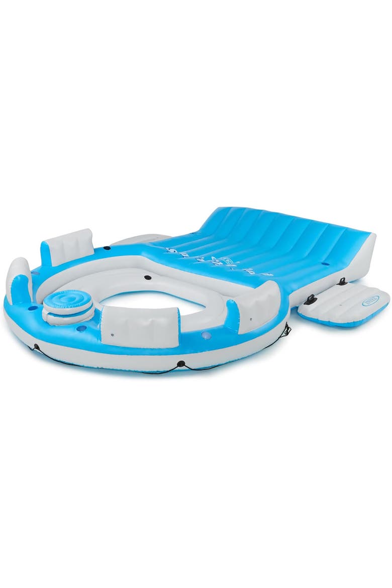 Splash 'N Chill Island Inflatable, Alternate, color, Blue