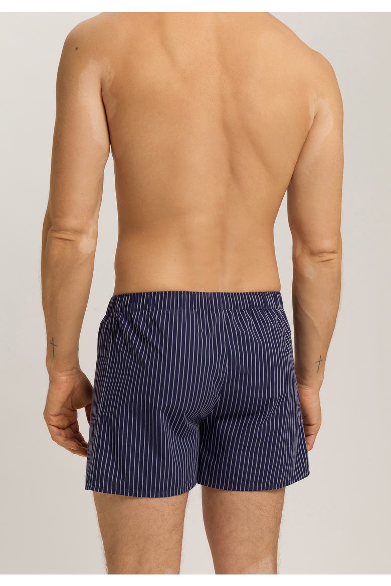 Fancy Woven Cotton Boxer, Alternate, color, Fine Stripe