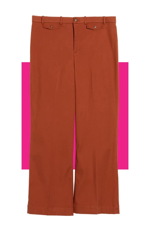 Easy Flare Leg Pants