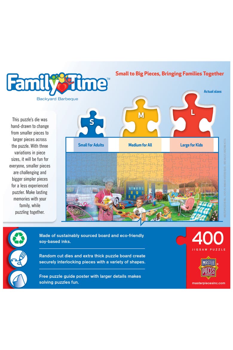 Backyard Barbeque 400 Piece Puzzle, Alternate, color, Multicolor
