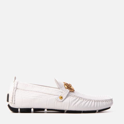 The Pisa Leather Bit Drive Loafer Shoe