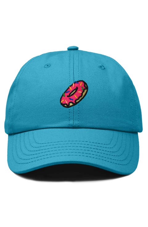 Donut Embroidered Adjustable Cap