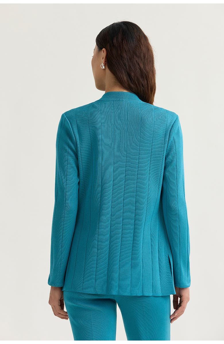 Ming Wang Heritage Multi Texture Knit Jacket, Alternate, color, Nebula