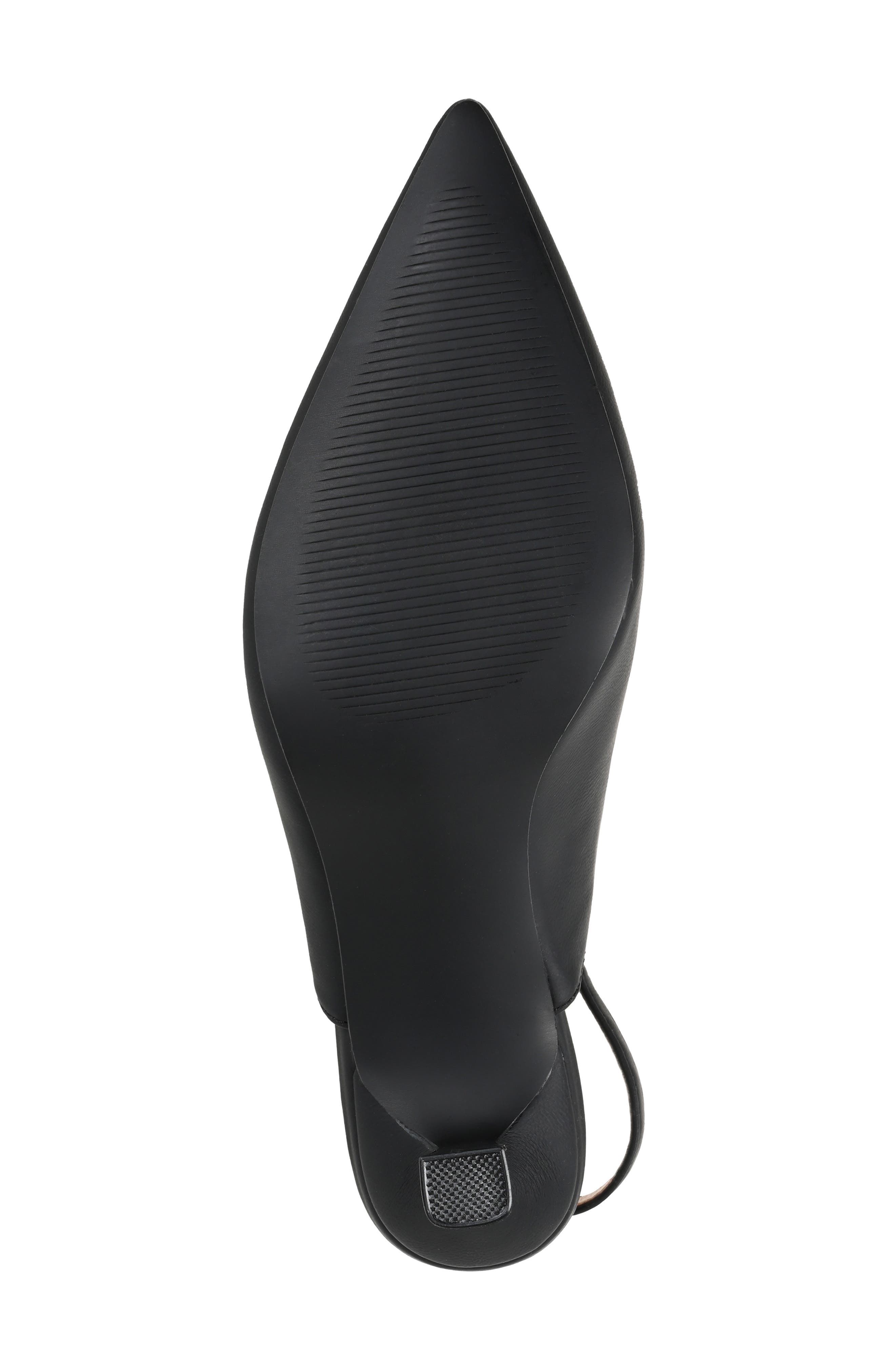 Journee Collection Paulina Slingback Pump - Wide Width, Alternate, color, Black