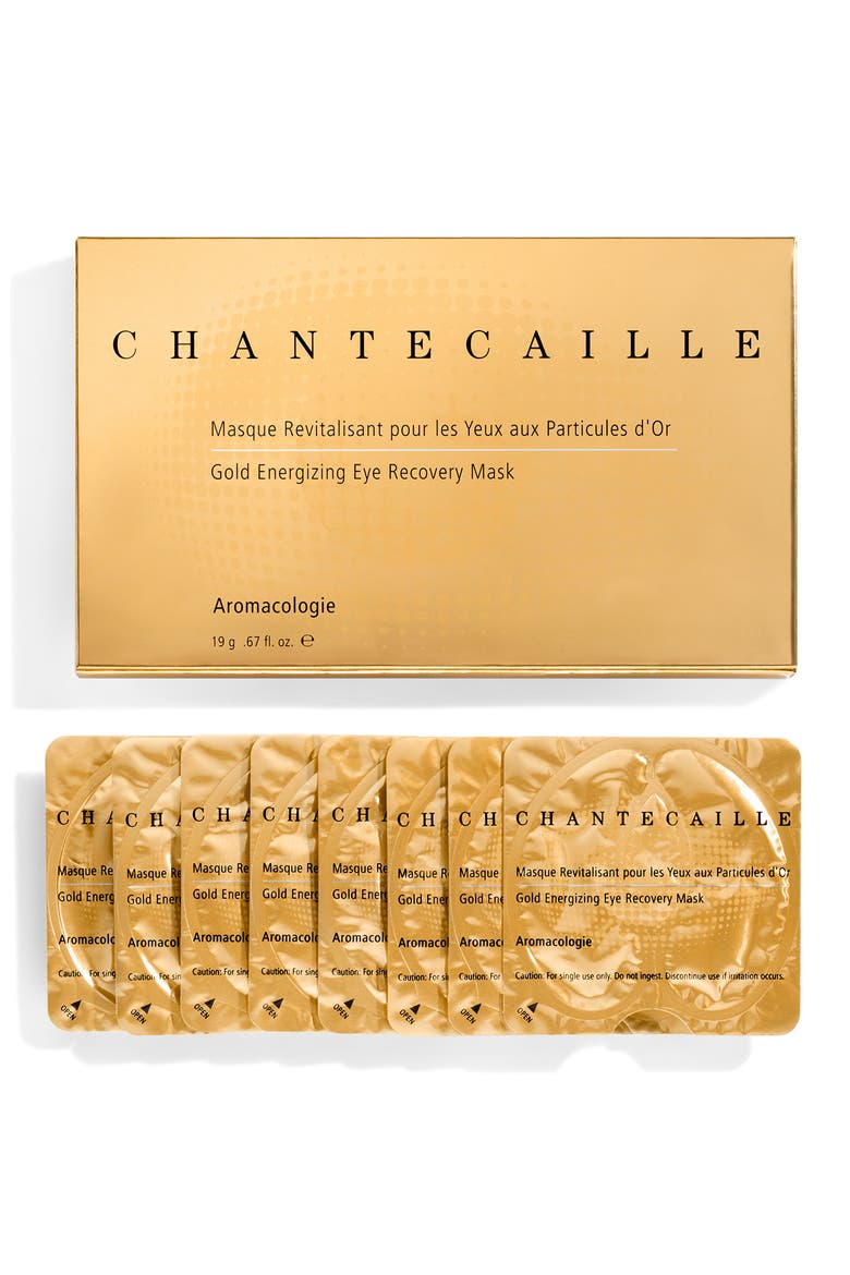 Gold Energizing Eye Recovery Mask, Main, color, NO COLOR