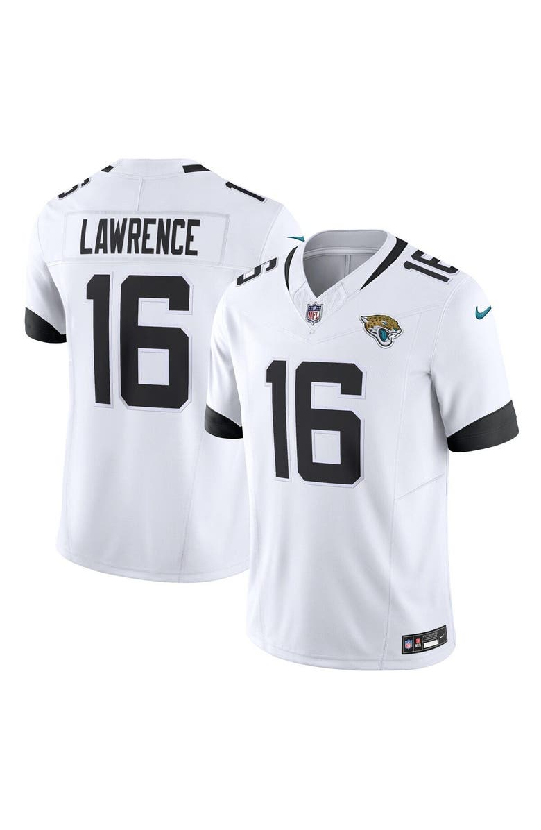 Nike Men's Nike Trevor Lawrence White Jacksonville Jaguars Vapor F.U.S.E. Limited Jersey, Main, color, White
