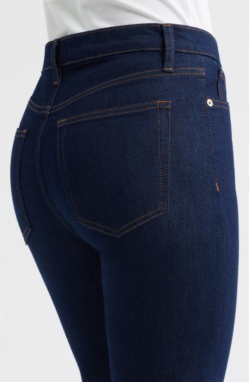Frame The Pixie Icon High Waist Flare Jeans In Blue