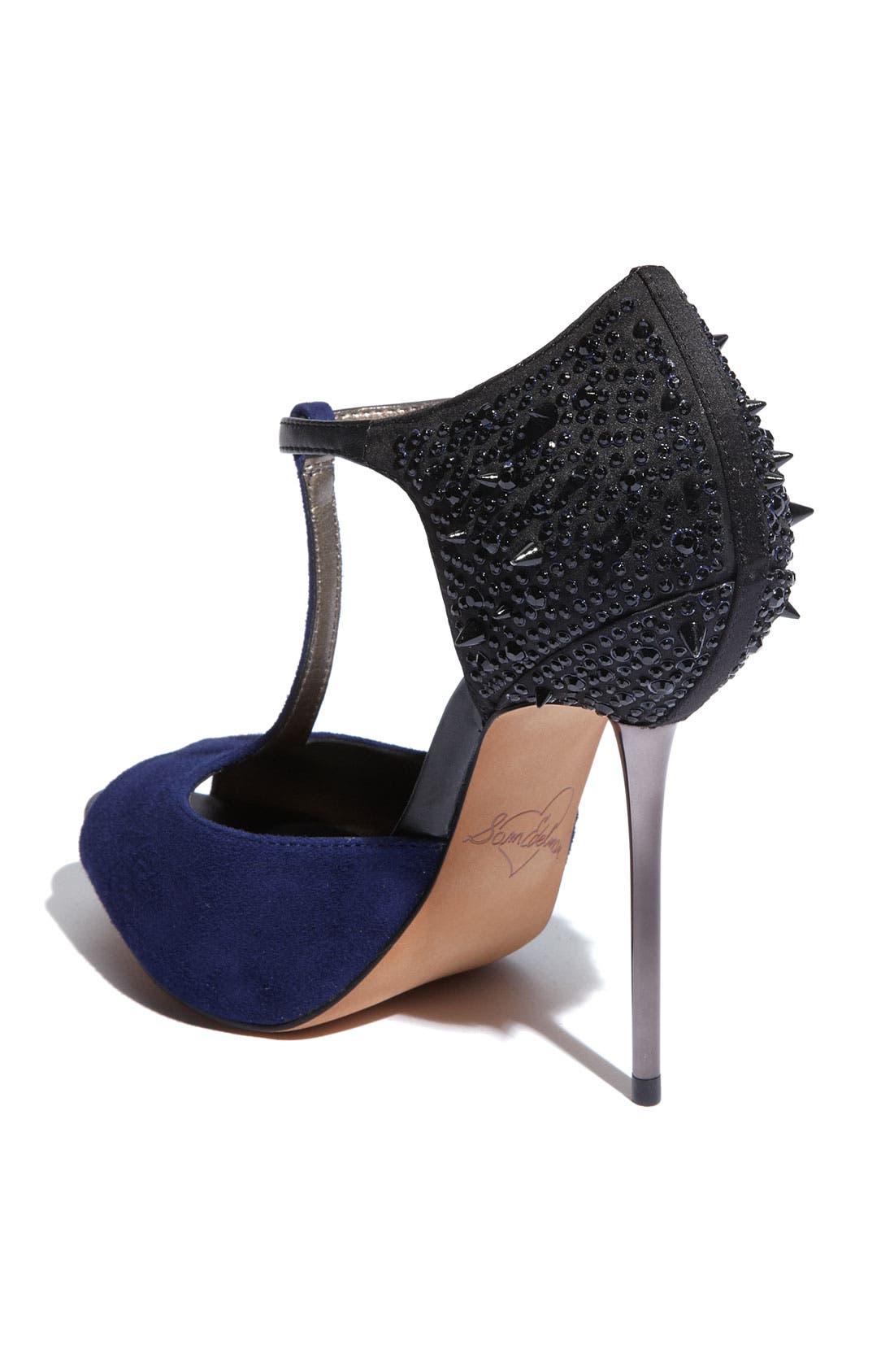 'Scarlett' Pump, Alternate, color, DEEP SEA SUEDED