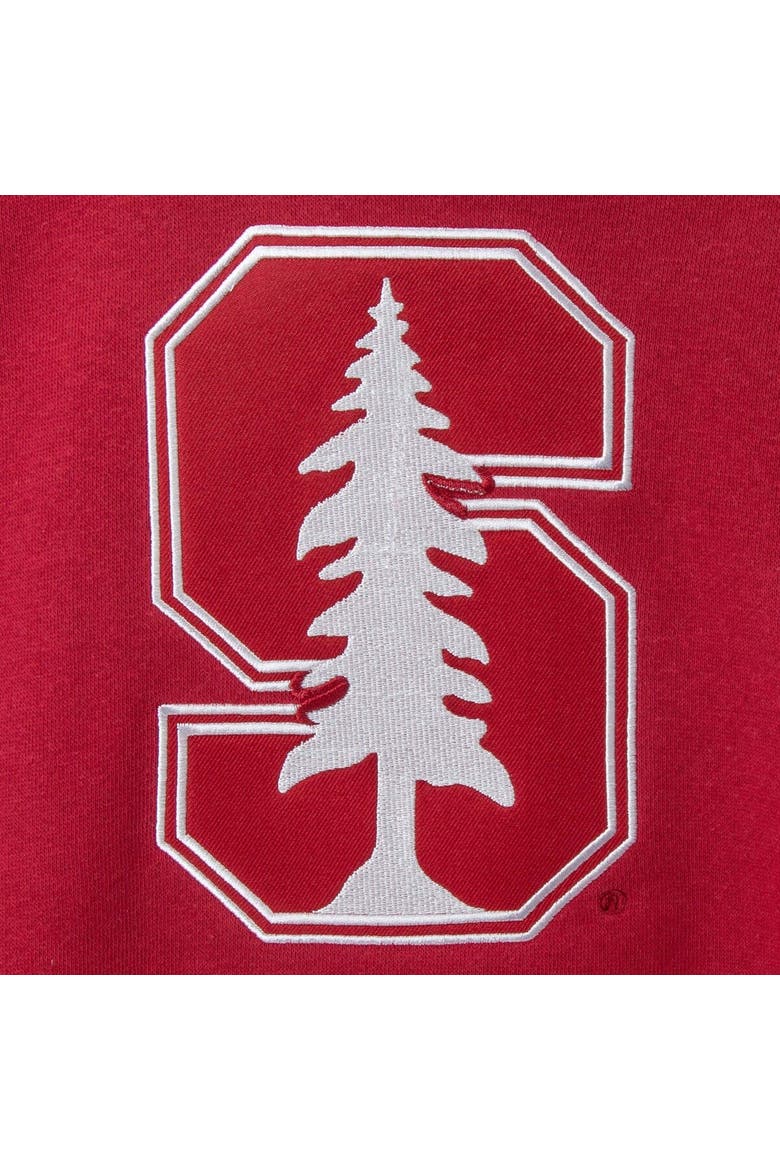 Women's Cardinal Stanford Cardinal Team Big Logo Pullover Hoodie, Alternate, color, Cardinal