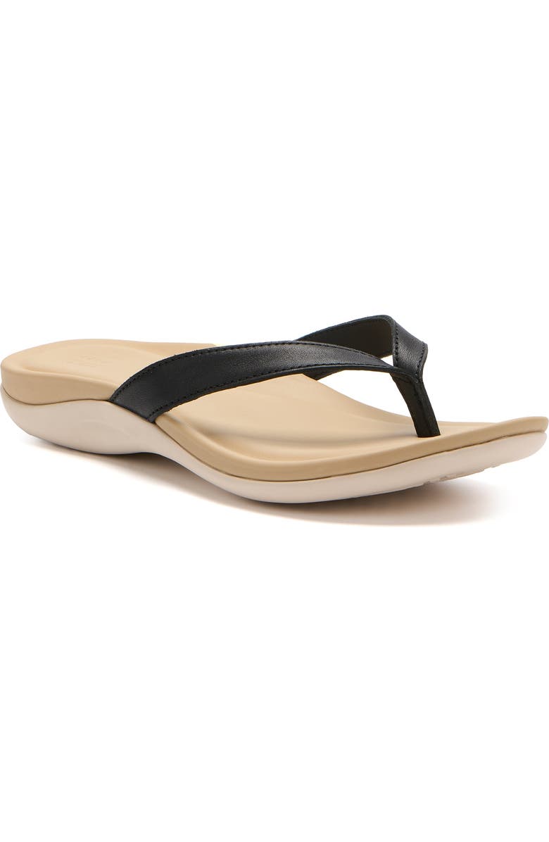 ABEO Oasis Flip Flop, Main, color, Black
