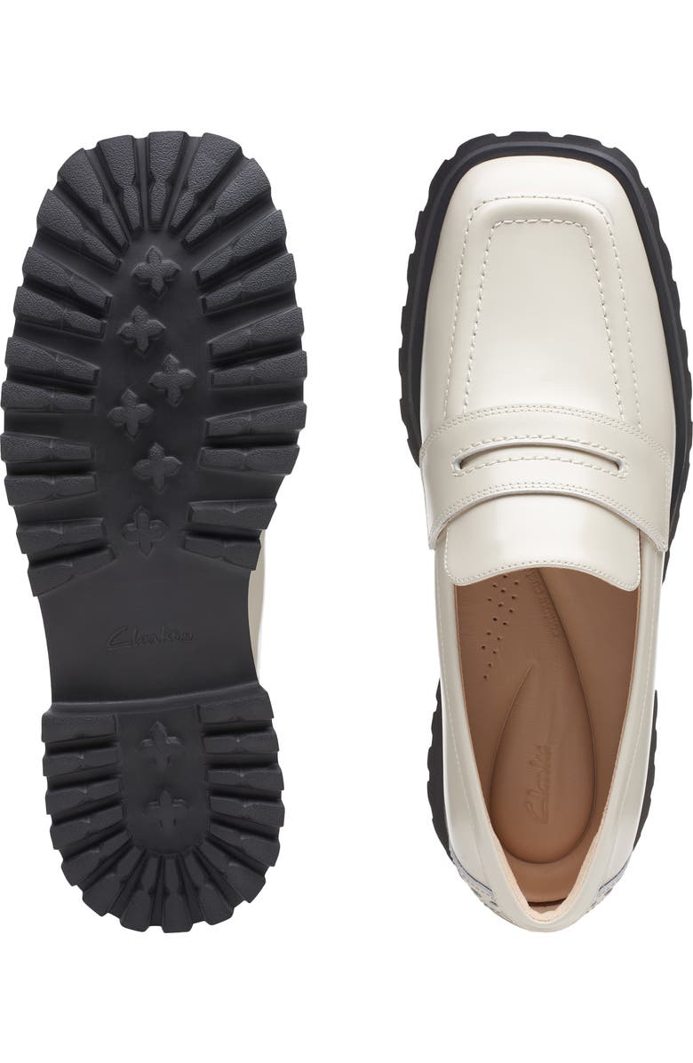 Clarks<sup>®</sup> Stayso Edge Platform Penny Loafer, Alternate, color,