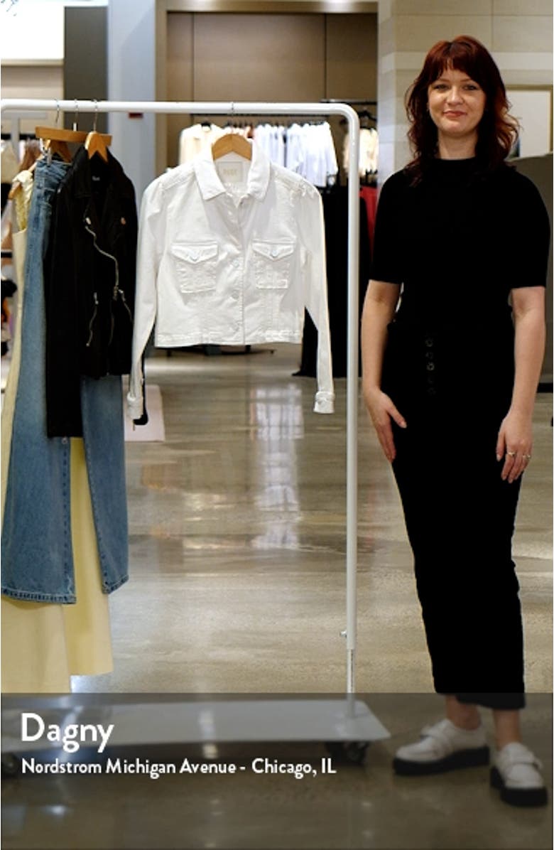 Pacey Crop Denim Jacket, sales video thumbnail