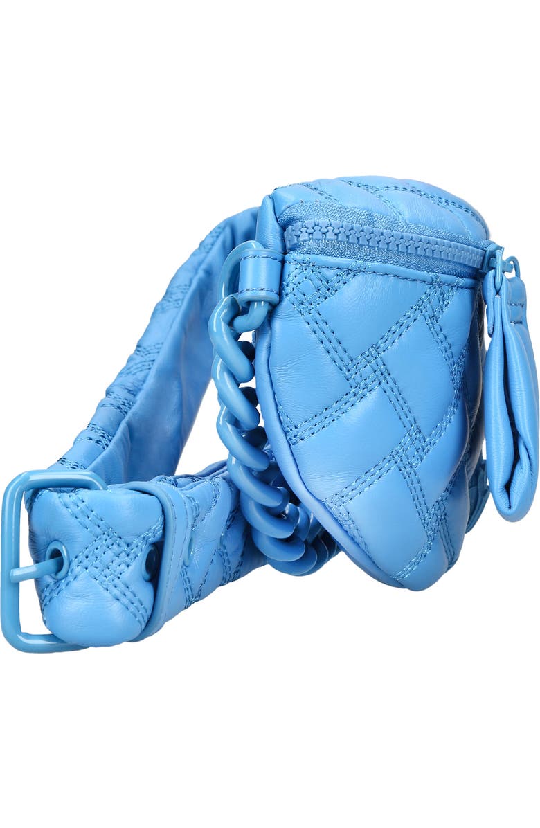 Kurt Geiger London Kensington Quilted Leather Belt Bag, Alternate, color,