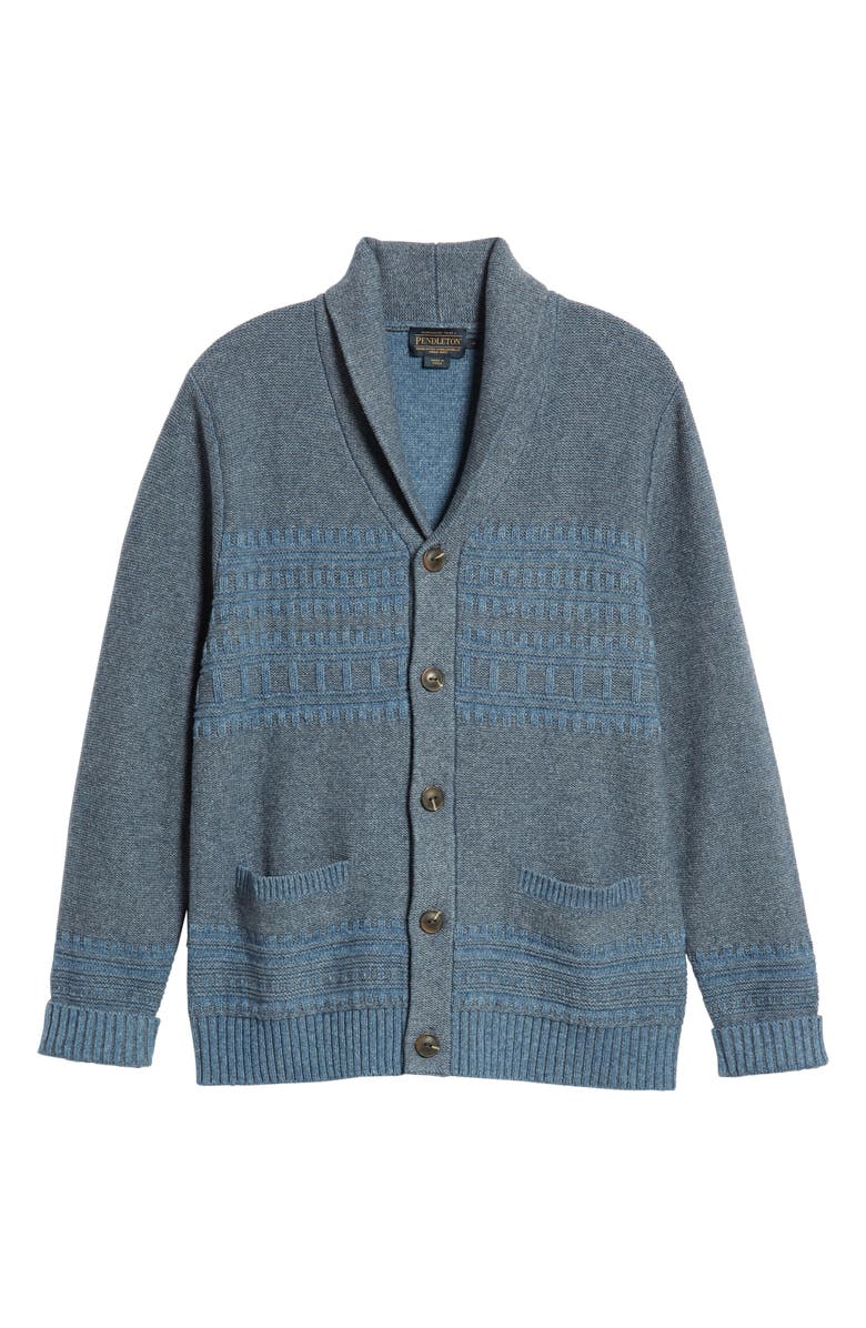 Pendleton Bison Shawl Collar Sweater, Alternate, color,
