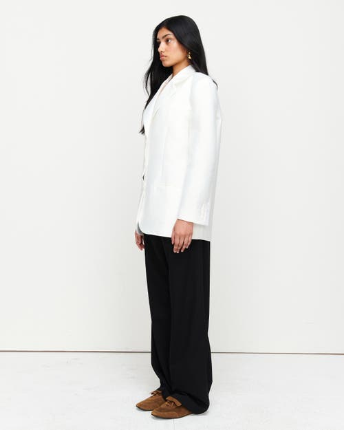 Romy Gemini Blazer In White