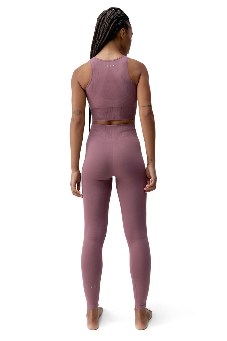 Nawal Seamless High Rise Sport Legging, Alternate, color, Deep Rose