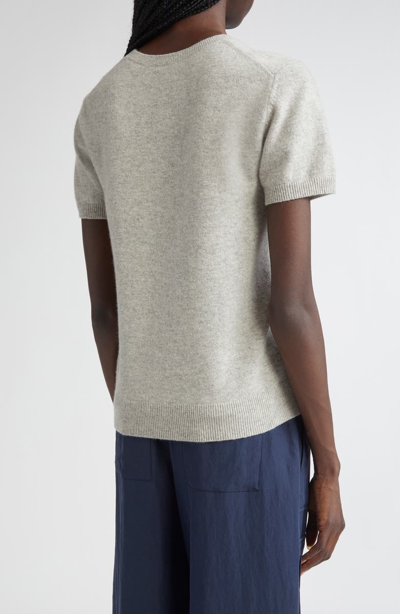 Short Sleeve Wool & Cashmere Sweater