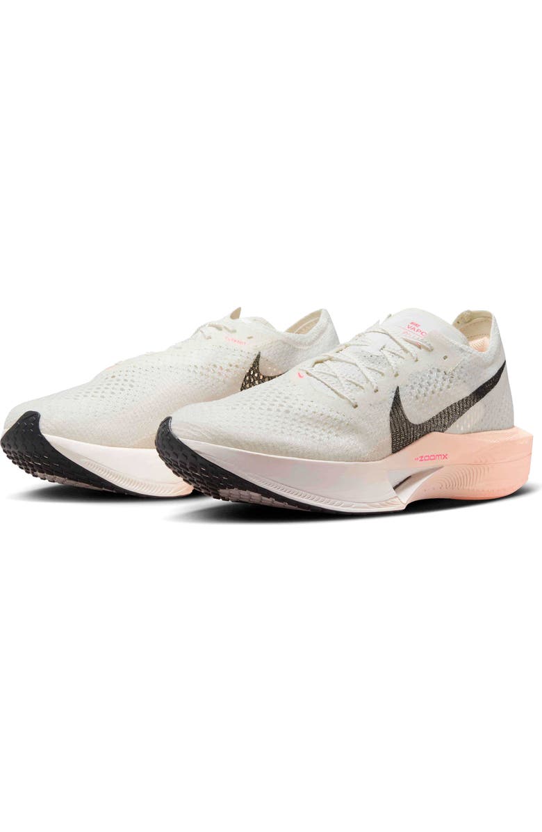 Nike Vaporfly 3 Racing Shoe, Main, color, Sail/ Black/ Crimson/ Guava