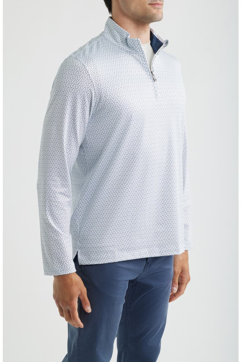 XC+™ Performance Game Day Goal Post Print Button-Up Shirt, Alternate, color, NAVY