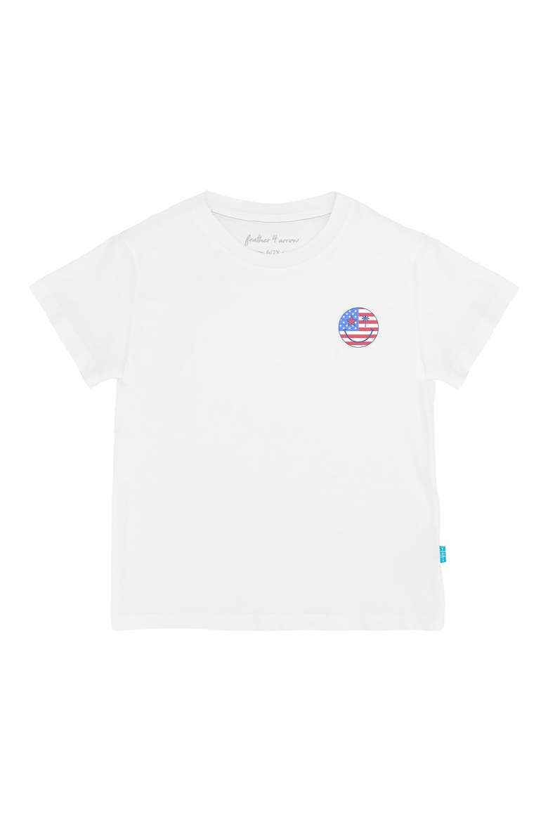 Vintage Cotton Graphic T-Shirt, Main, color, WHITE