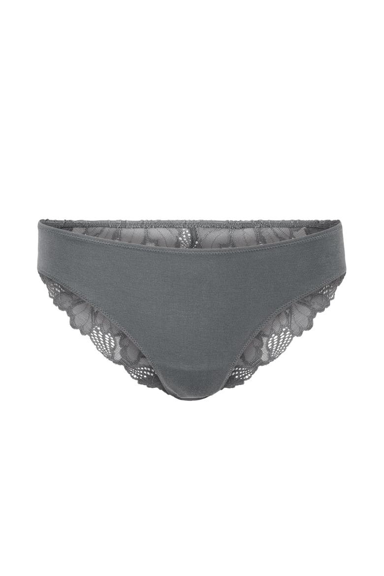 Teagan Bikini Panties, Main, color, Dark grey