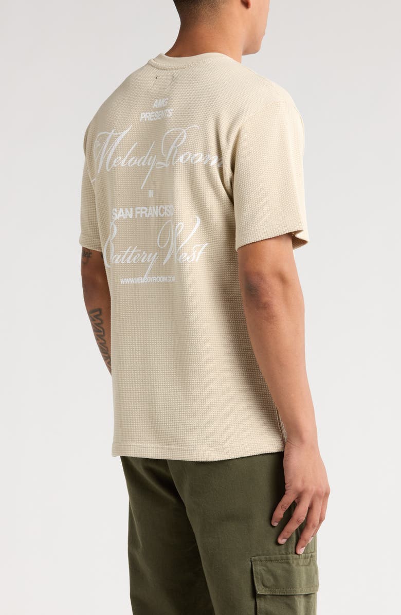 PacSun Melody Waffle Textured T-Shirt, Alternate, color,