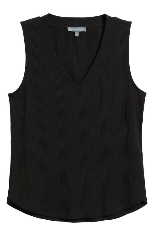 Wit & Wisdom V-neck Rib Tank