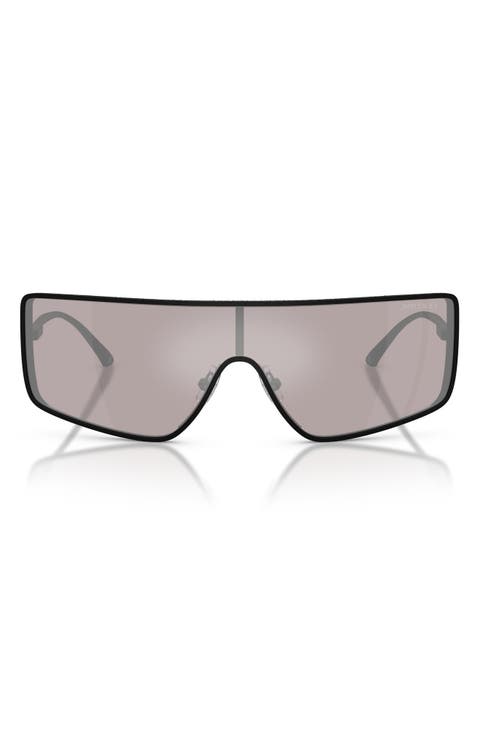 140mm Gradient Rectangular Shield Sunglasses