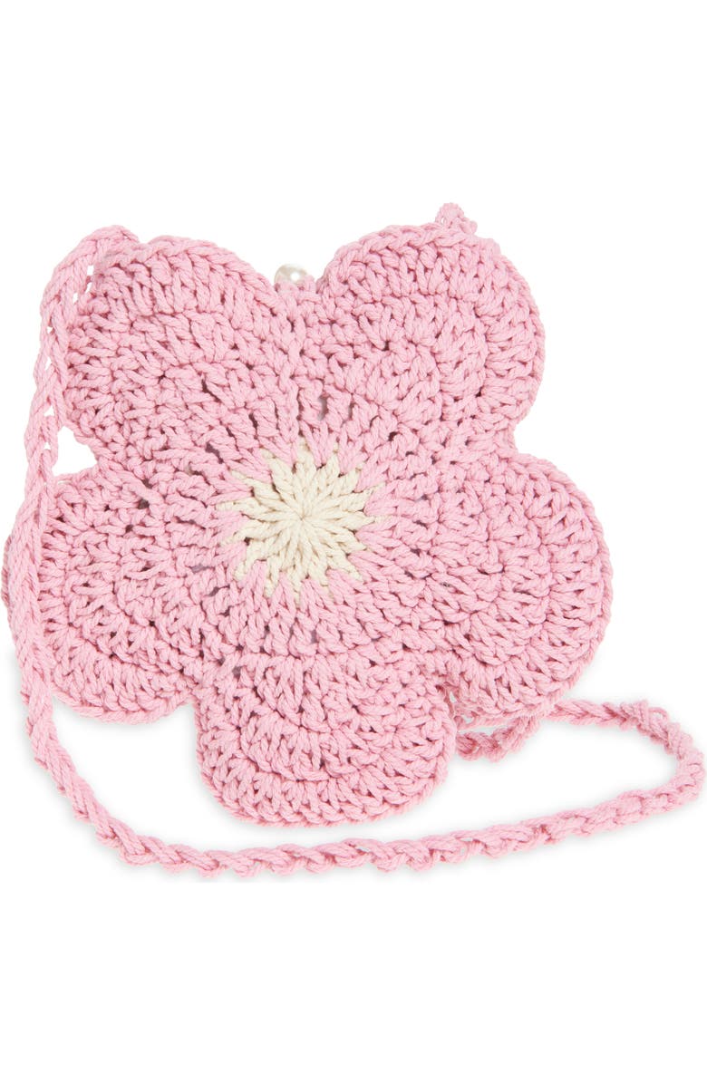 Ruby & Ry Kids' Flower Crossbody Bag, Alternate, color, Pink