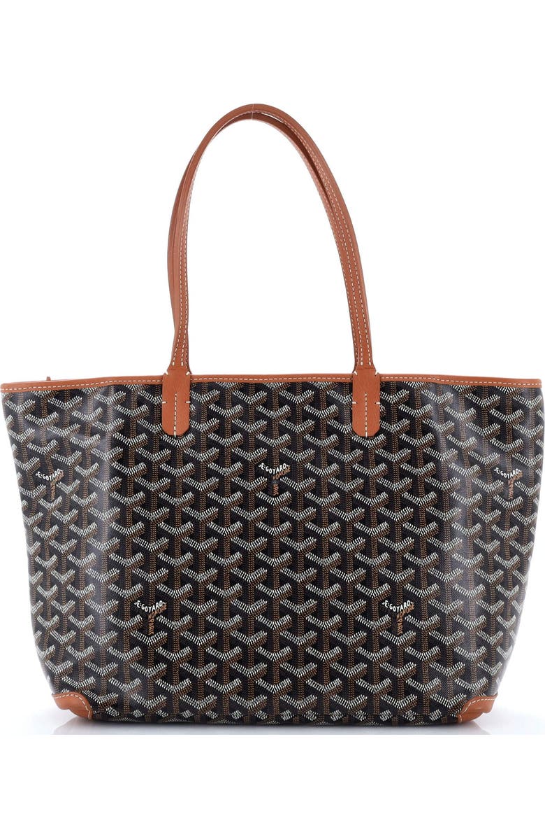 Pre-Owned Goyard Artois Tote Coated Canvas PM, Alternate, color, Brown