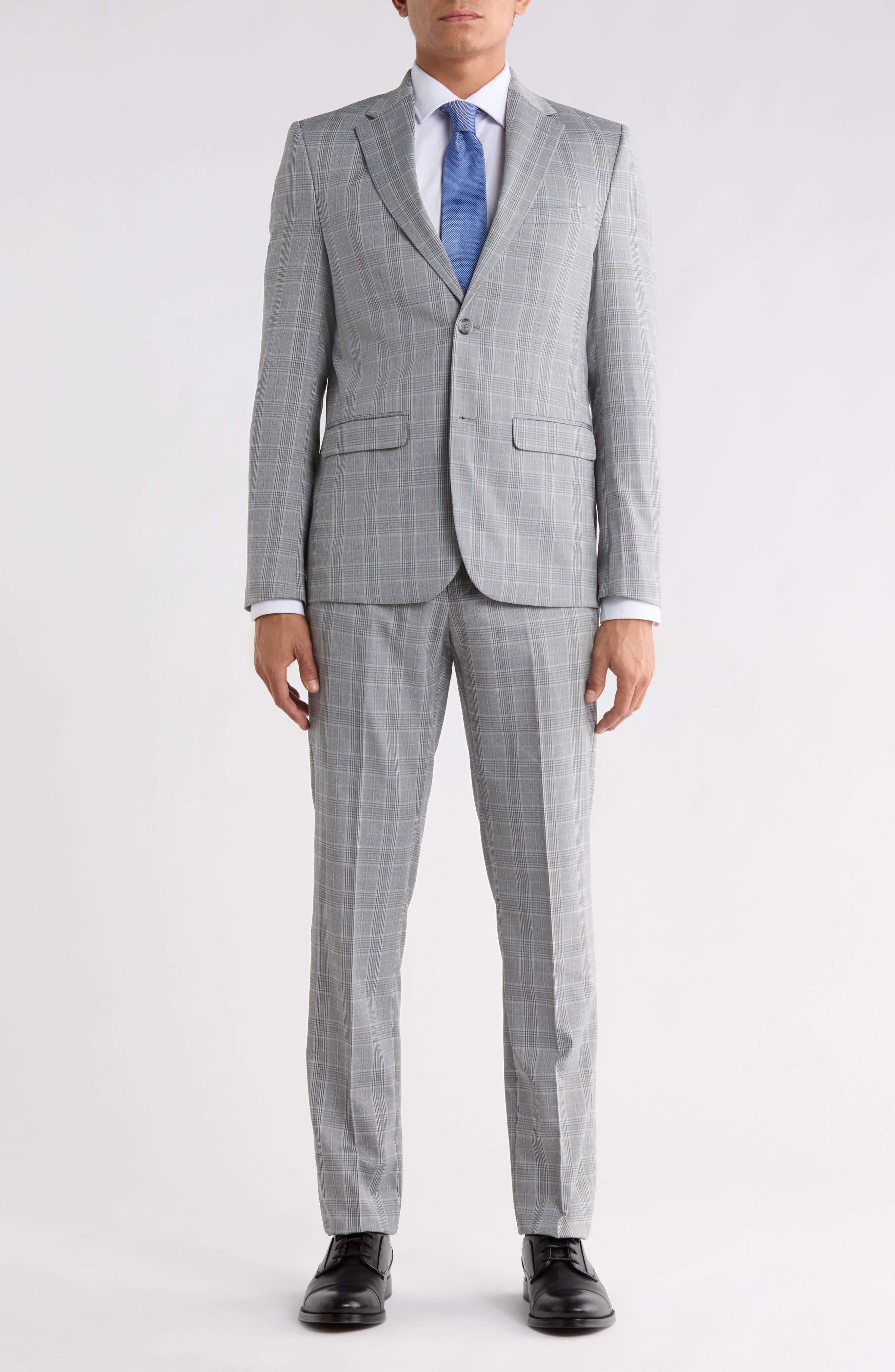 Plaid Two Piece Suit