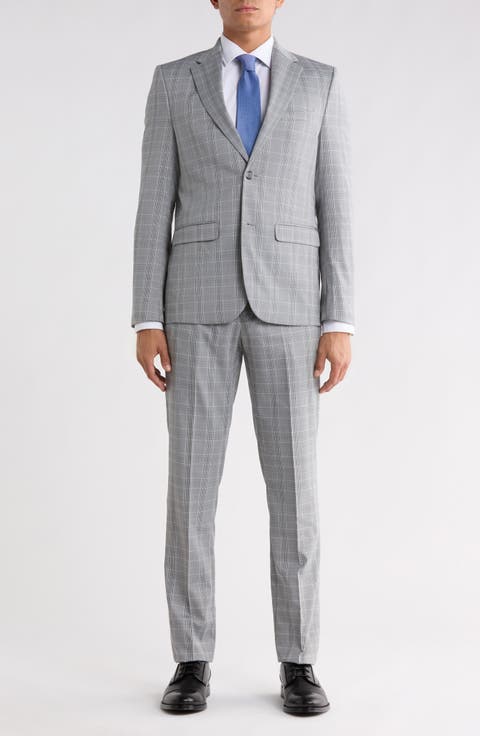 Plaid Two Piece Suit
