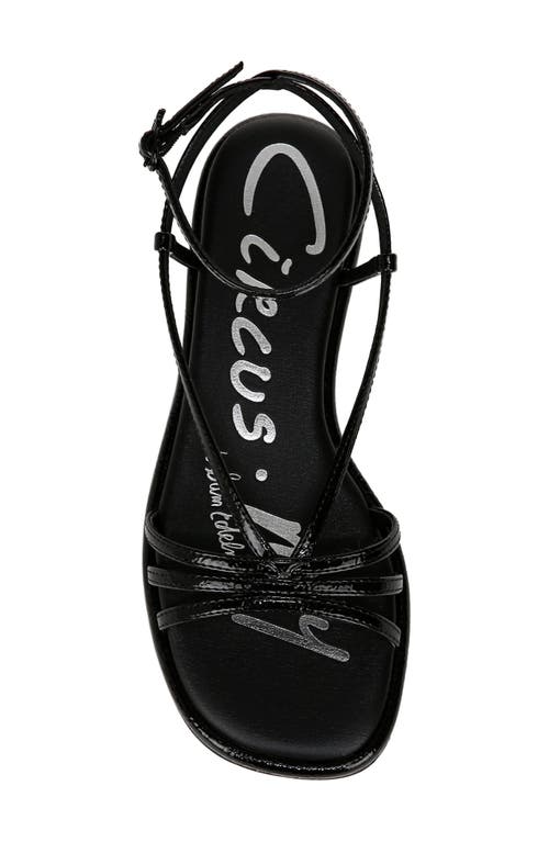 Circus Ny By Sam Edelman Olana Strappy Flat Sandals In Black