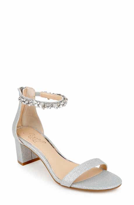 Jewel Badgley Mischka Catalina Ankle Strap Sandal