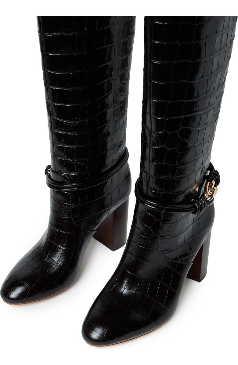 Loeffler Randall Goldy Knee High Boot, Alternate, color, Tmoro