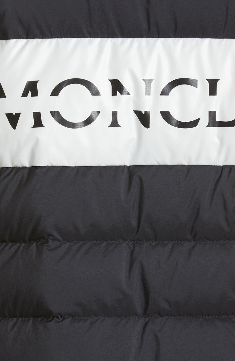 Moncler Pluvis Logo Down Puffer Jacket, Alternate, color, 