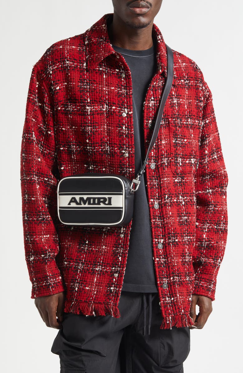 AMIRI Sport Camera Case, Alternate, color, Black