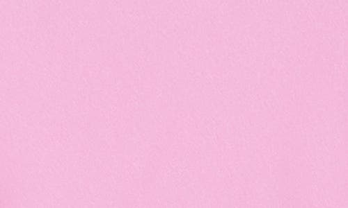Renee C Side Slit Satin Maxi Skirt In Pink