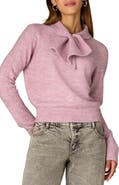 Wit & Wisdom Tie Neck Sweater